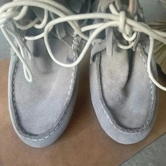 NEW Monkey Feet Fringed Moccasins Size 38 | 6.5-7 - Picture 5 of 8